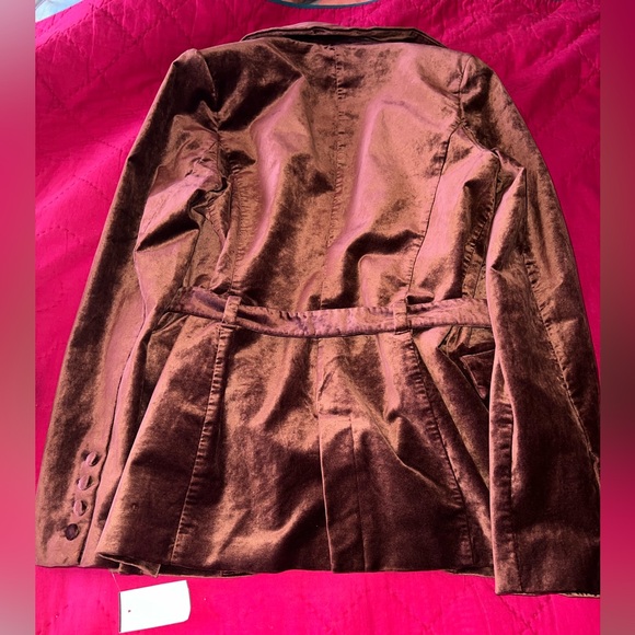 Preppy Paige Blazer - Dark Red - Picture 4 of 4